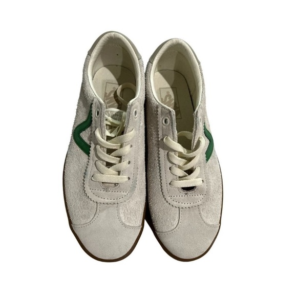 Vans Sport Low Sneakers in Cream Green Detail - Picture 3 of 8